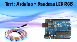 Arduino : Un Bandeau LED commandé par Ethernet ?