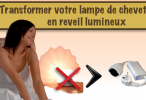 Transformer votre lampe de chevet en reveil lumineux