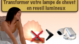 Transformer votre lampe de chevet en reveil lumineux