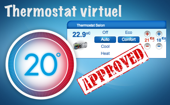 Smart Virtual Thermostat available in Mios store