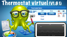 MAJ : Thermostat virtuel et ses graphs