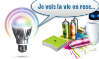 Test : Les Zipato RGBW bulbs